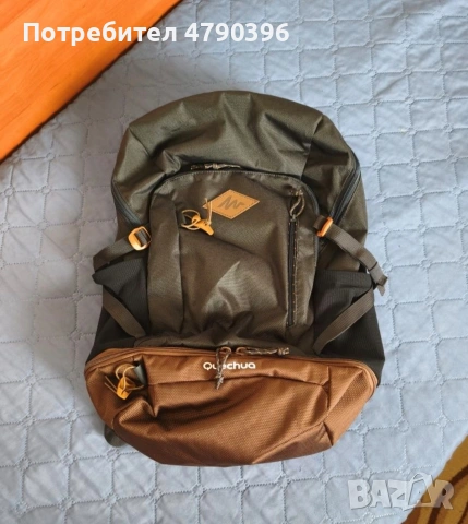 раница с вграден дъждобран 