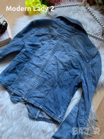 Дънково яке Cache, снимка 3 - Якета - 50898026