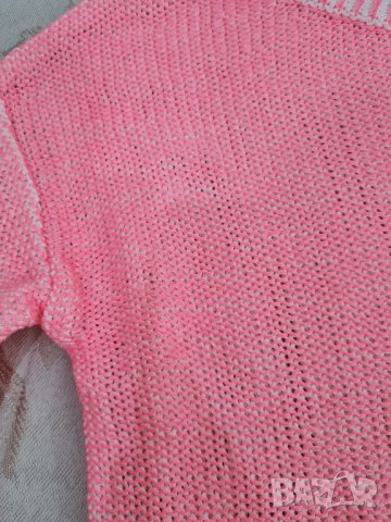 Розов пуловер H&M , снимка 2 - Блузи с дълъг ръкав и пуловери - 42826090