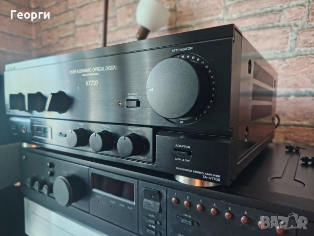 Sony TA-V7700 class A-AB DAC TDA1541, снимка 4 - Ресийвъри, усилватели, смесителни пултове - 54321333