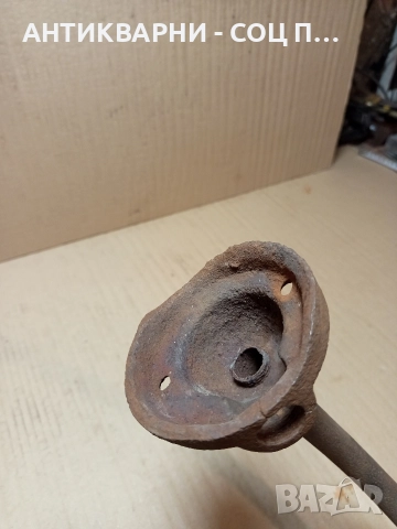 Соц Стара Емайлирана Лампа. , снимка 6 - Антикварни и старинни предмети - 52841209