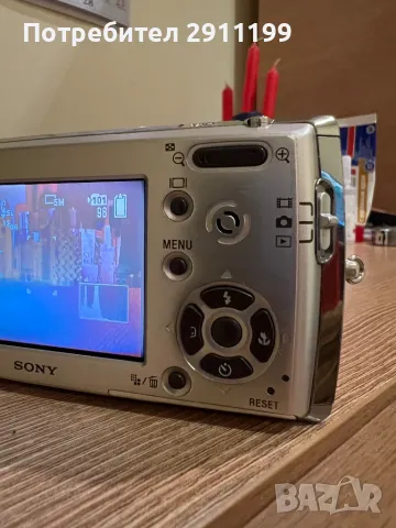 Фотоапарат Sony Cyber-shot 5,1 Mp, снимка 4 - Фотоапарати - 48644469