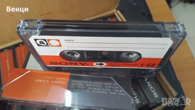 12бр аудио касети SONY C-60, снимка 7 - Аудио касети - 56115390