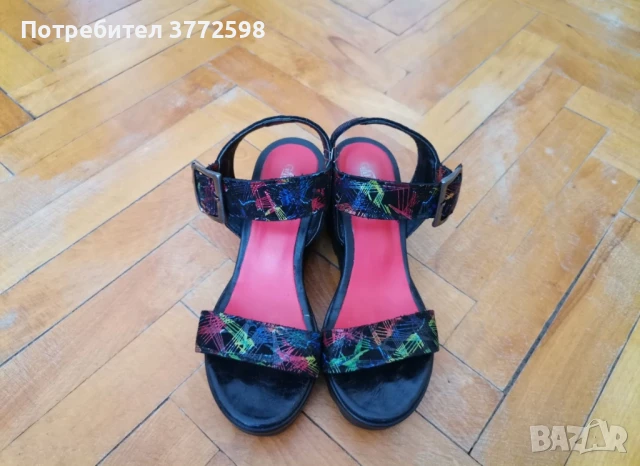 Дамски кожени сандали Gabina N 36 , снимка 3 - Сандали - 51179231