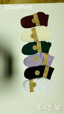 Ferro Freccia Многоцветни дамски чорапи 6 бр., снимка 3 - Дамски чорапи - 44498605