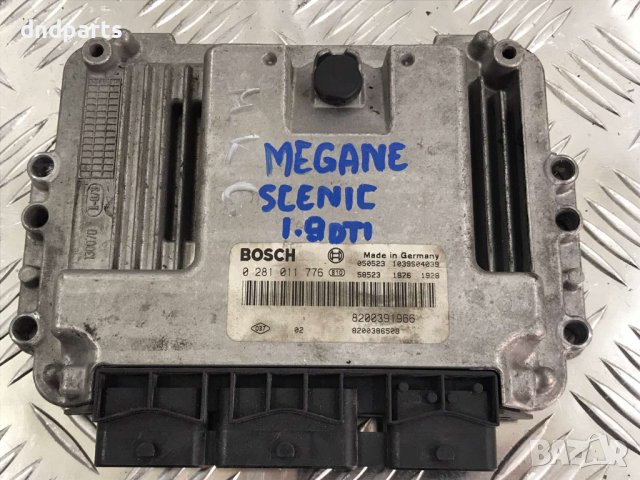 Компютър Renault Scenic,1.9dCi,2003г. 0281011776 8200391966 