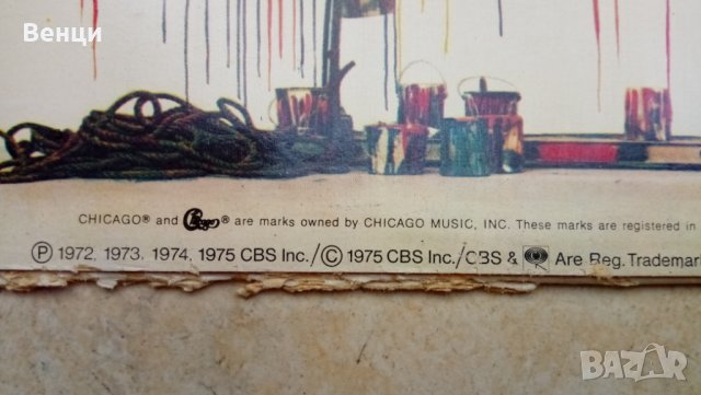 Грамофонна плоча CHICAGO , снимка 2 - Грамофонни плочи - 29880750