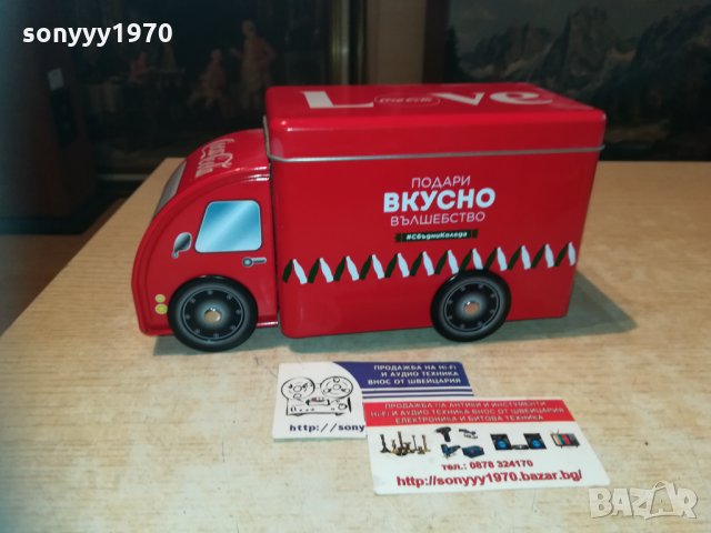 coca cola-камион-22х12х9см, снимка 4 - Колекции - 30152661