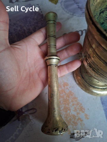 ✅МАСИВНО БРОНЗОВО ХАВАНЧЕ❗, снимка 3 - Антикварни и старинни предмети - 53042962