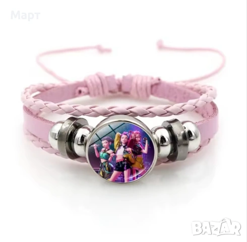 K-pop гривна колие за момичета Demon Hunters гривнички на Кей поп , снимка 10 - Други - 53912618