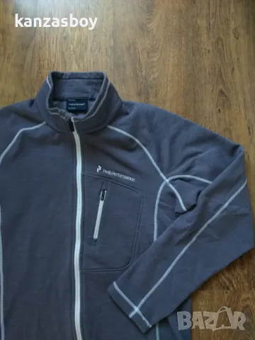 peak performance - страхотно мъжко горнище L, снимка 2 - Спортни дрехи, екипи - 47583900