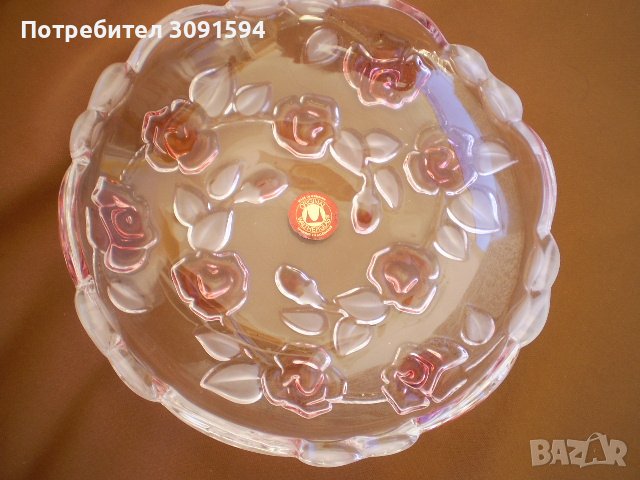 Многоцветен кристал фруктиера Германия, снимка 8 - Други ценни предмети - 40188594