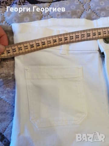 Страхотни бели дънки H&M за госпожица, снимка 4 - Детски панталони и дънки - 40491125