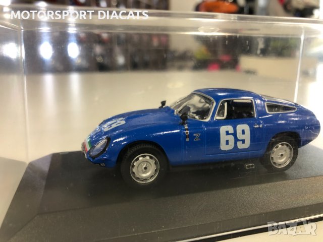Колекционерски модел метална количка ALFA ROMEO GULIA TZ 1:43 НОВ, снимка 4 - Колекции - 38657447