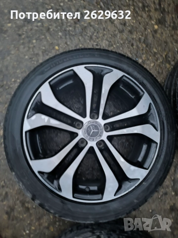 Джанти 17 цола за Мерцедес, снимка 2 - Гуми и джанти - 52426259
