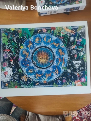 Пъзел Астрологична карта , снимка 3 - Пъзели - 53246794