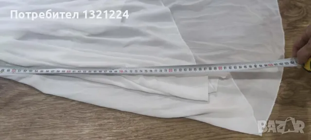 Ефирна, бяла рокля, като нова!, снимка 6 - Рокли - 49317420