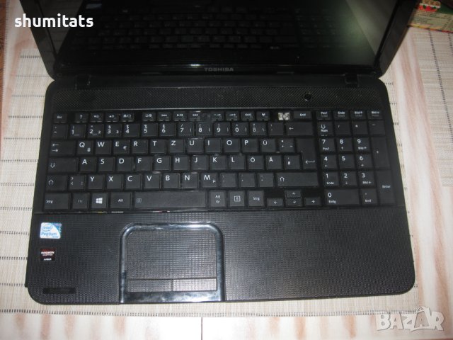 Toshiba C855-1MX на части/дъно с проблем/, снимка 2 - Лаптопи за дома - 40485220