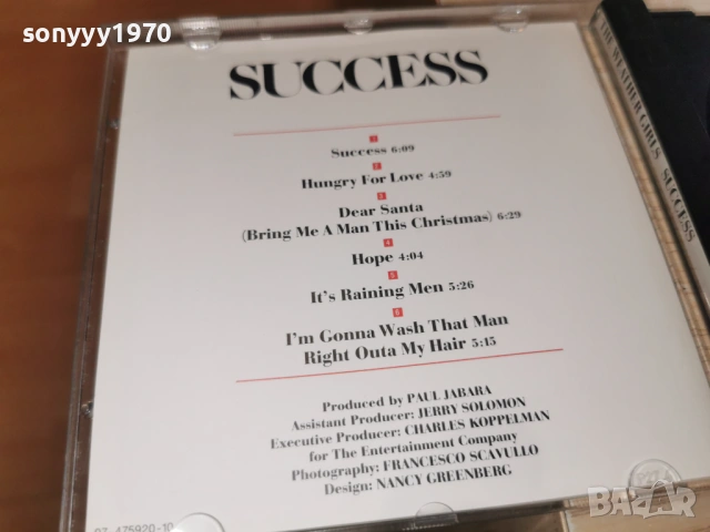 THE WEATHER GIRLS-ORIGINAL CD ВНОС GERMANY 0204261650H2E6R, снимка 6 - CD дискове - 54068213