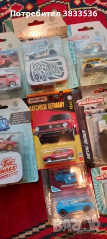 Колелция от Volkswagen ретро модели , снимка 13 - Колекции - 51855869