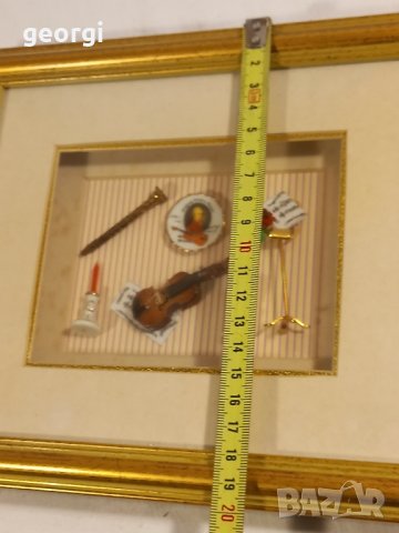 две немски пана за стена Reutter с порцеланови миниатюри , снимка 17 - Декорация за дома - 42633100