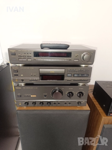 продавам три компонентна система на technics, снимка 2 - Ресийвъри, усилватели, смесителни пултове - 52872145