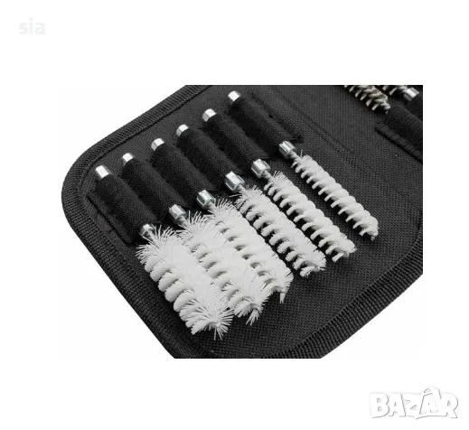 КОМПЛЕКТ ЧЕТКИ ЗА ПОЧИСТВАНЕ НА ИНЖЕКТОРНИ ГНЕЗДА 20 ЕЛЕМЕНТА, снимка 3 - Аксесоари и консумативи - 39614417