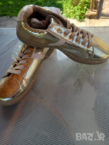 Кецове- сребърни или златни номер 40, снимка 5 - Дамски ежедневни обувки - 36549757