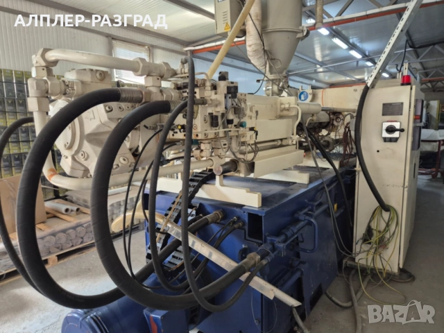 Работеща линия за пластмасови кутии за сирене - Krauss Maffei!!!, снимка 4 - Друго търговско оборудване - 51580978