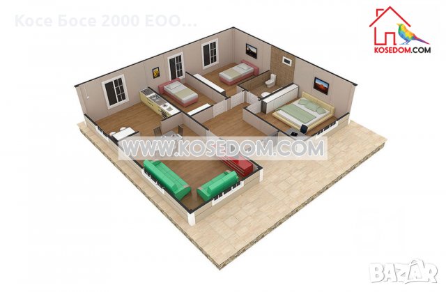 Сглобяеми къщи 360 евро на м2, снимка 2 - Ремонти на къщи - 33823632