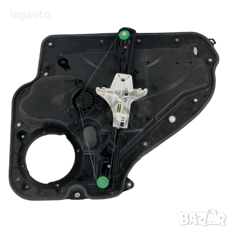 Механизъм заден ляв ел. стъклоповдигач Volkswagen Golf VI 2008-2016 ID: 151838, снимка 2 - Части - 51887923