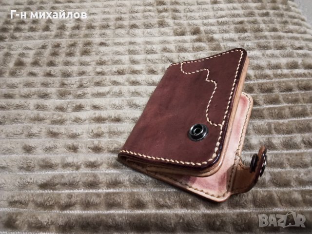 Портфейл естествена кожа, снимка 5 - Портфейли, портмонета - 39271877