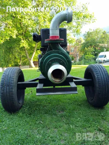 Налична Дизелова водна помпа Ruggerini- Италия, снимка 3 - Селскостопанска техника - 45619773