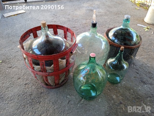 продавам дамаджани за вино и ракия , снимка 2 - Бидони, бурета и бъчви - 44285604