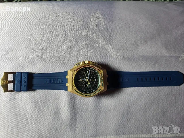 Часовник Philipp Plein 100% Оригинал, снимка 11 - Мъжки - 50072714