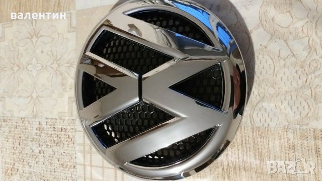 Предна емблема за фолксваген Т5,Т6,крафтер и др.С размери 16.5-17см перфектна, снимка 2 - Аксесоари и консумативи - 30946234