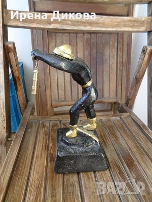 Zonguldak Özden metal worker BIBLO sculpture, снимка 2 - Статуетки - 32160505