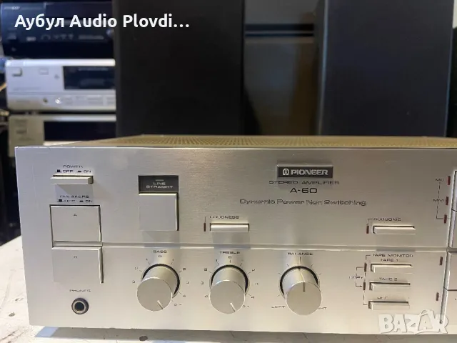 PİONNER A-60 Усилвател , снимка 5 - Ресийвъри, усилватели, смесителни пултове - 48838400