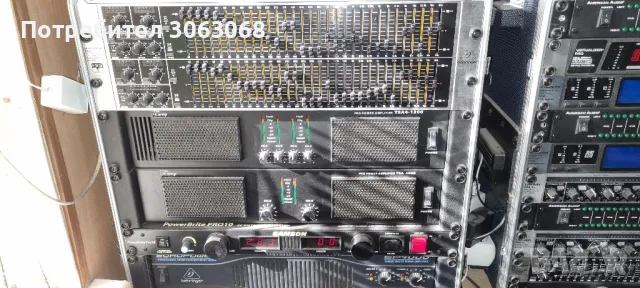 Behringer EP 4000 EUROPOWER Усилвател + КОМПЛЕКТ колони , снимка 9 - Аудиосистеми - 47703215