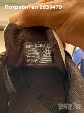 Спортни обувки Tommy Hilfiger, снимка 5 - Спортни обувки - 56180562