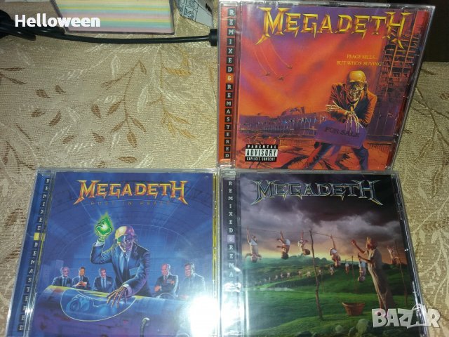 Оригинал Bolt Thrower,Obituary,Death,Tiamat,Megadeth,Deicide, снимка 4 - CD дискове - 40332298