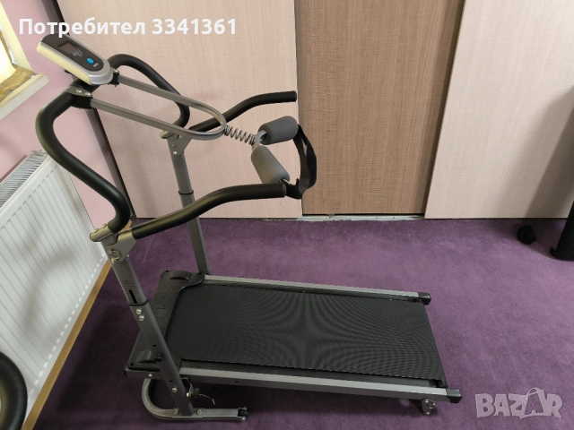 Бягаща пътека, механична, като нова, снимка 2 - Фитнес уреди - 54320091
