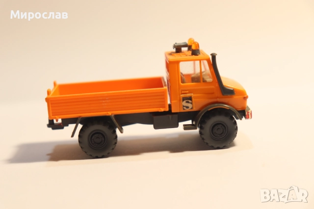 WIKING H0 1/87 MERCEDES UNIMOG КАМИОН МОДЕЛ, снимка 5 - Колекции - 52040124