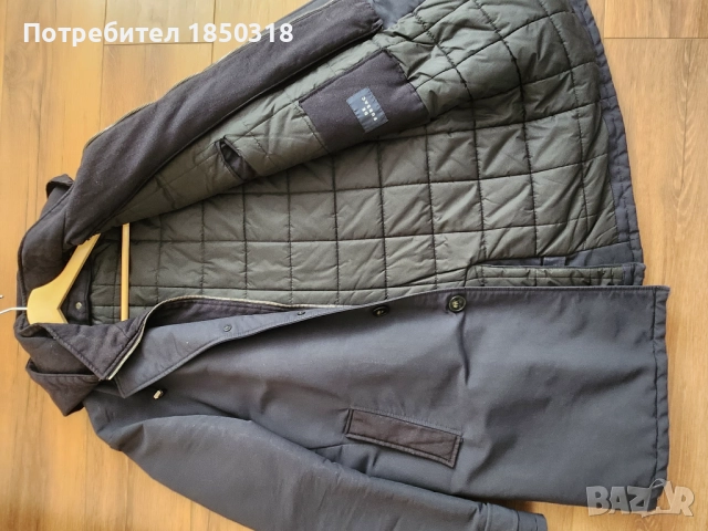 Мъжки тренчкот DE FURSAC, снимка 3 - Палта - 52130769