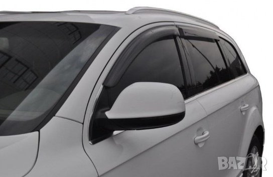 Комплект ветробрани Heko за Audi Q5 2009-2017 с 5 врати, тъмно опушени, 4 броя, снимка 4 - Аксесоари и консумативи - 35046139