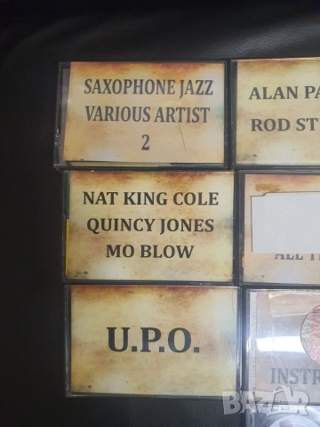 Лот от 10бр аудио касети със записи музика. Всички за 20лв. Купени от чужбина. Записите са качествен, снимка 4 - Аудио касети - 52630735