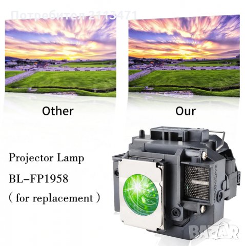 Лампа за Проектор / EPSON /, снимка 5 - Плейъри, домашно кино, прожектори - 31677502