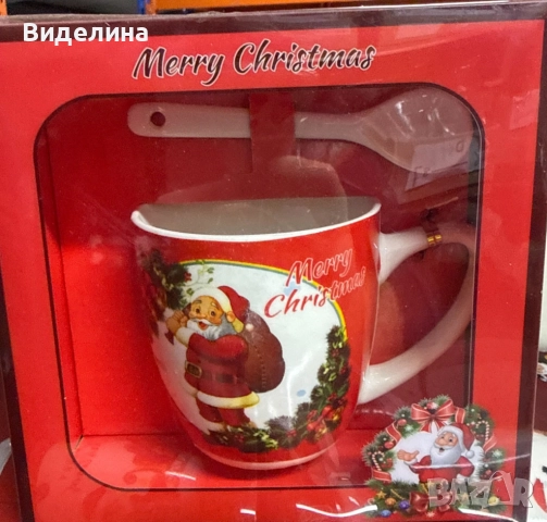 Коледни порцеланови комплекти, снимка 16 - Чаши - 51999089