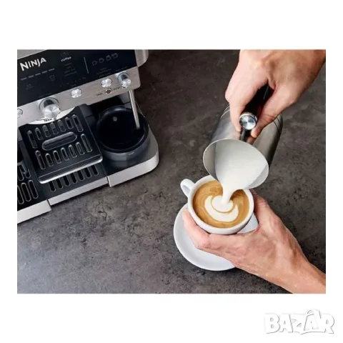 КАФЕМАШИНА NINJA ES601EU LUXE PREMIER ESPRESSO MACHINE, снимка 4 - Кафемашини - 56256787