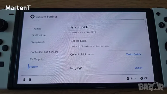 Nintendo Switch OLED 64 GB - бял, модчип, екстри, снимка 7 - Nintendo конзоли - 56072227